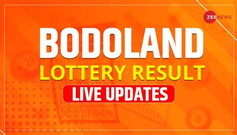 bodoland lottery result 26|Check Bodoland lottery results .